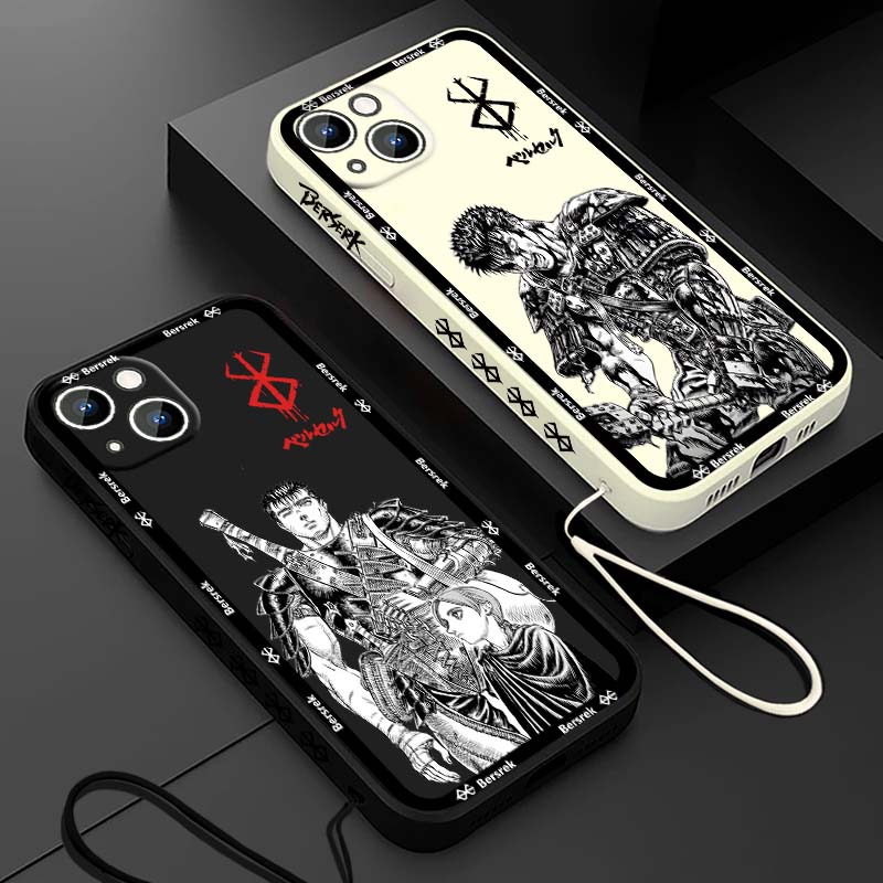 Apple Iphone 15 - Japonia Anime Berserk Guts Etui na
