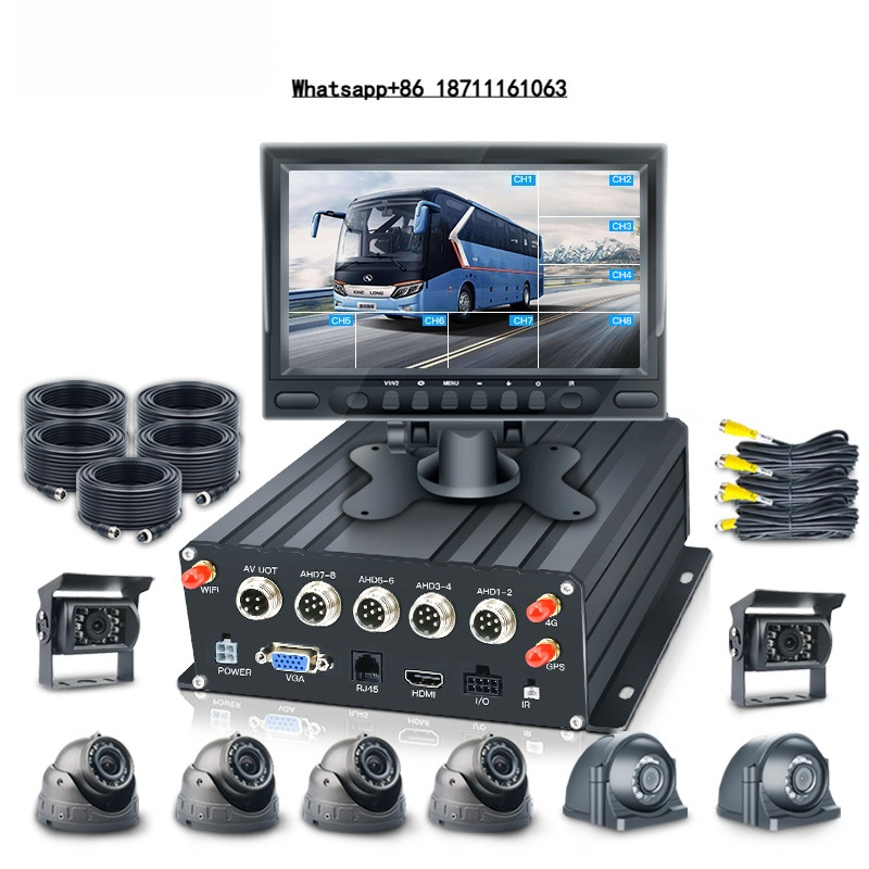 Mobile & Tablet Accessories - Monitorowanie w czasie rzeczywistym, 8-kanałowy rejestrator