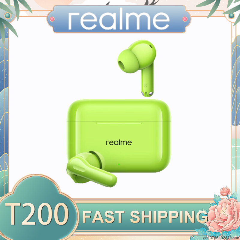 Realme Tablet Accessories - Słuchawki bezprzewodowe realme Buds T200 Bluetooth