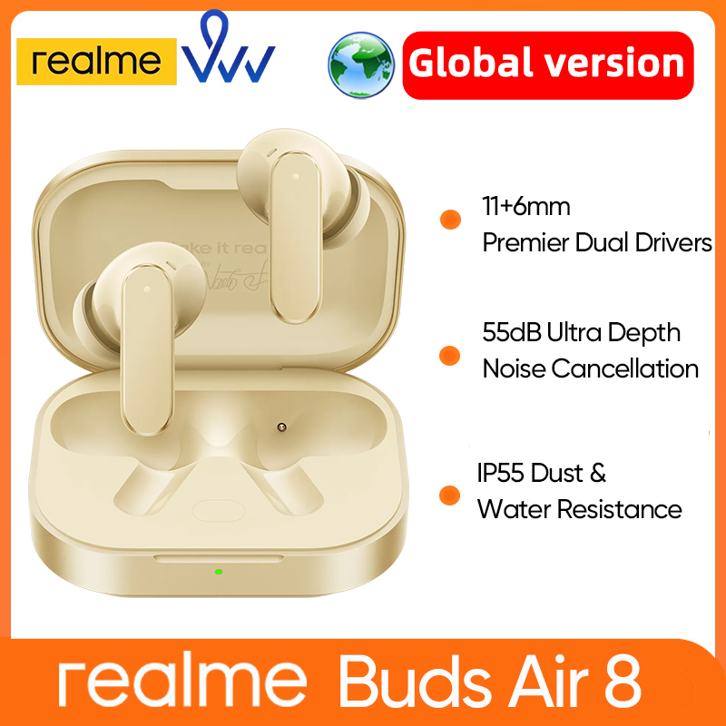 Realme Tablet Accessories - Realme Buds Air 8 Bezprzewodowe Słuchawki