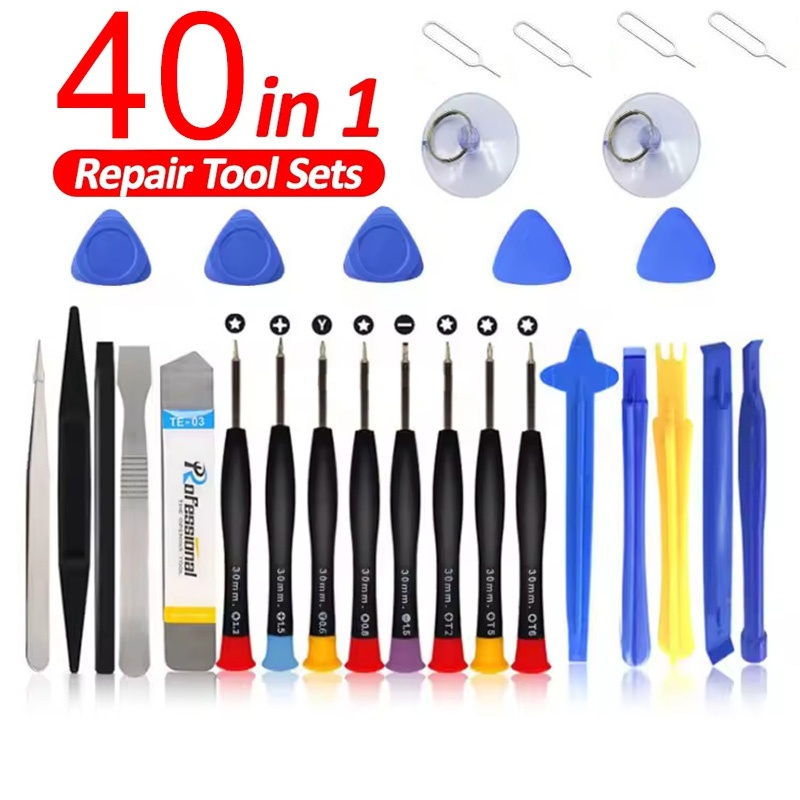 Tablet Accessories Set - Zestaw precyzyjnych narzędzi do naprawy 40