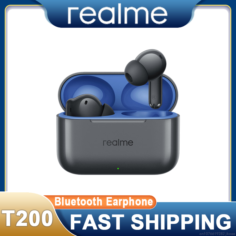 Realme Tablet Accessories - Słuchawki bezprzewodowe realme Buds T200 Bluetooth