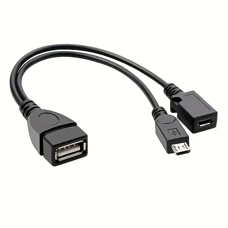 Fire Tablet Accessories - Adapter 2-w-1 OTG USB na Micro