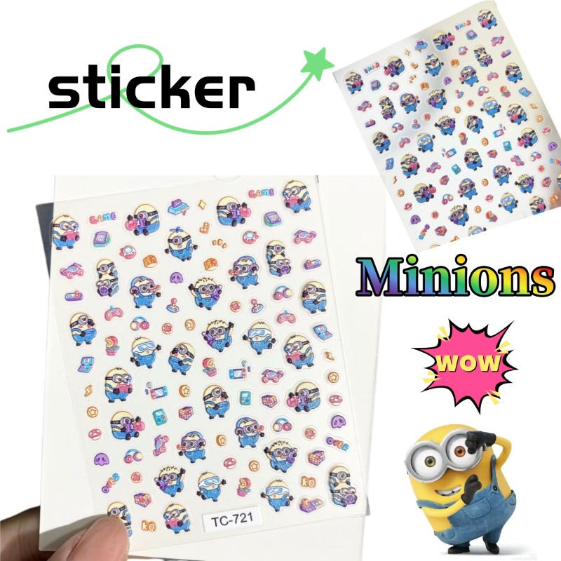 Tablet Accessories Set - Urocze Minionki anime kreskówka kreatywne wodoodporne