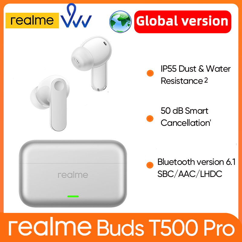Realme Tablet Accessories - Globalna wersja słuchawek bezprzewodowych realme buds