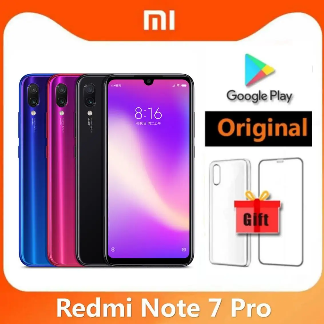 Mobile & Tablet Accessories - Xiaomi Redmi Note 7 PRO oryginalny