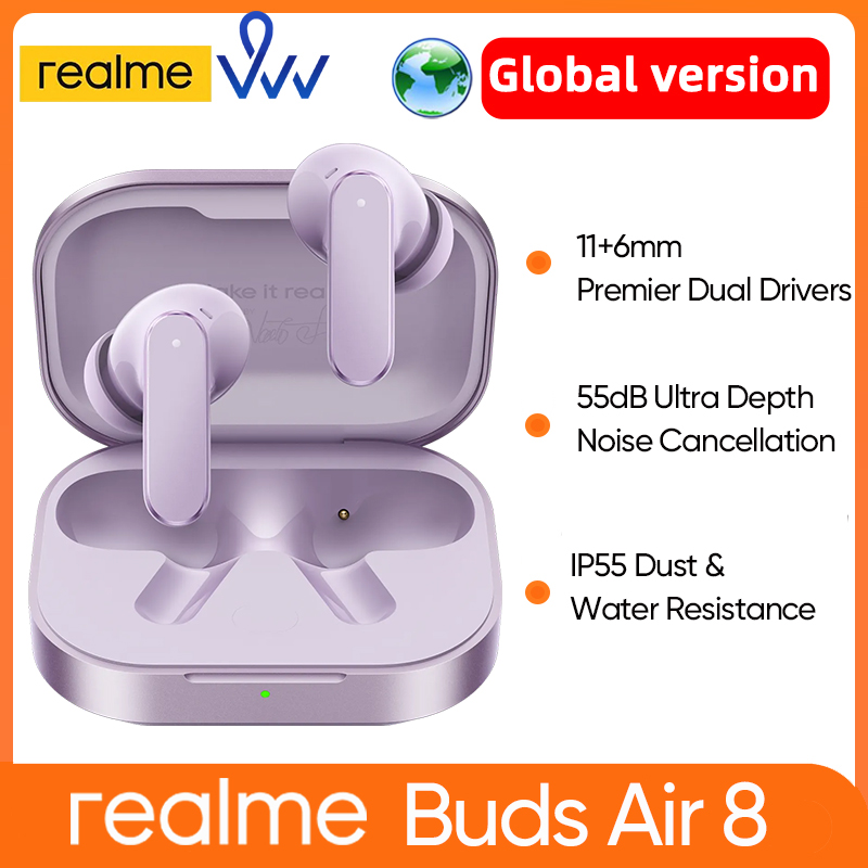 Realme Tablet Accessories - Globalna Wersja realme Buds Air 8