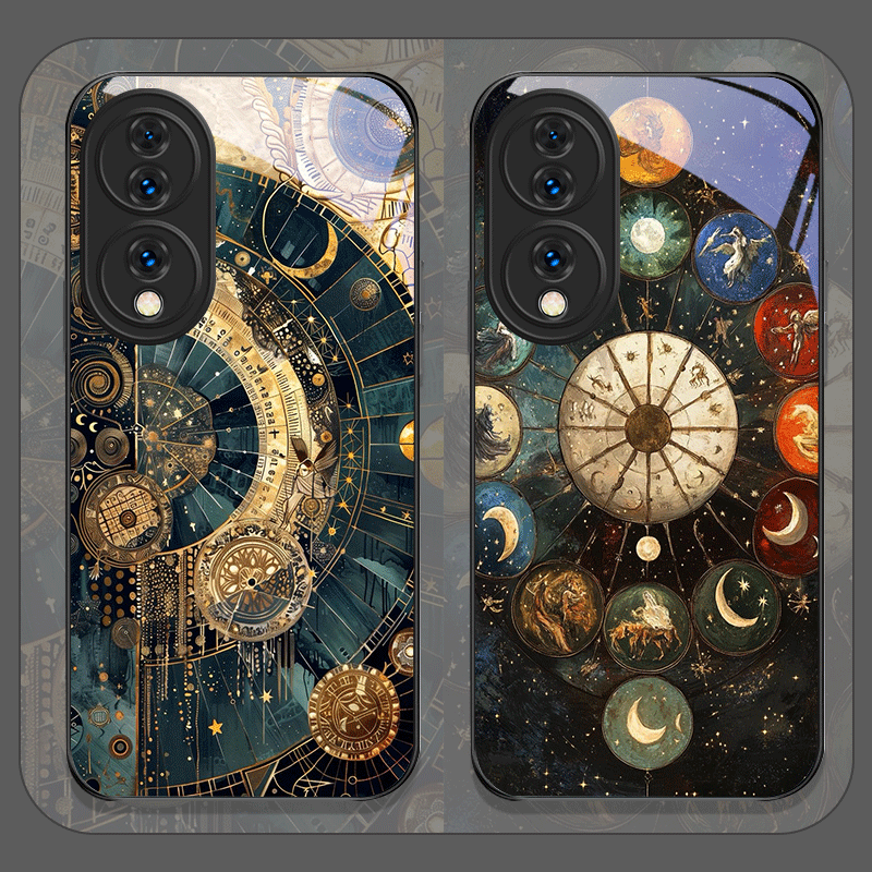 Honor Tablet Accessories - Stylowe etui na telefon z hartowanego