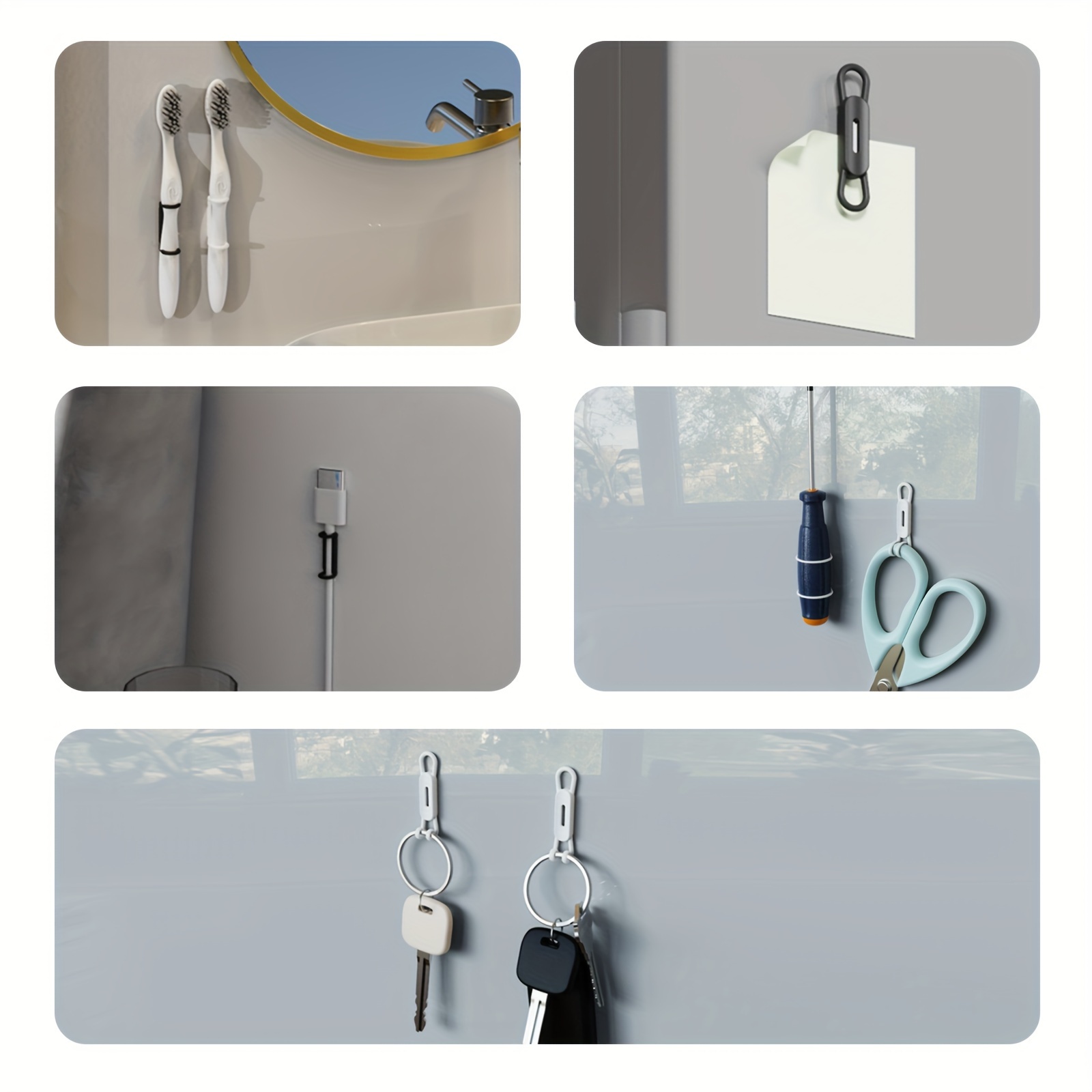 6 szt. Magnetyczne uchwyty na  – Tablet Accessories Set recenzja i cena
