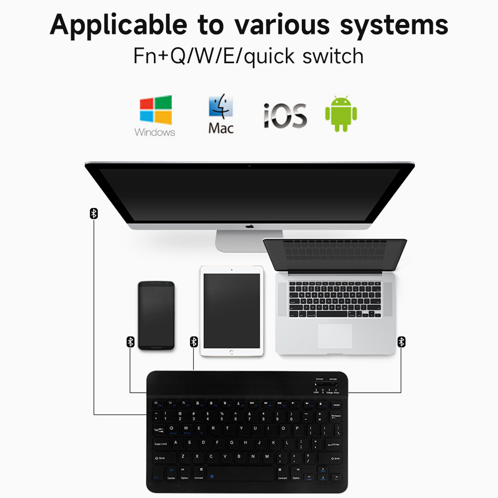 Bluetooth klawiatura dla IOS A – Tablet Ipad Accessories recenzja i cena