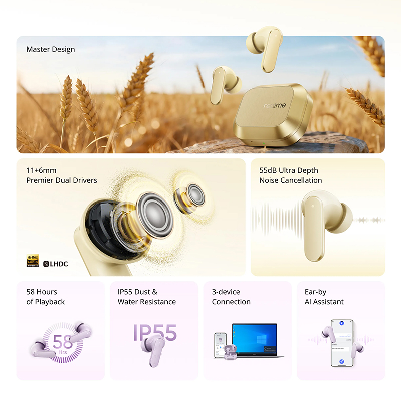 Realme Buds Air 8 Bezprzewodow – Realme Tablet Accessories recenzja i cena