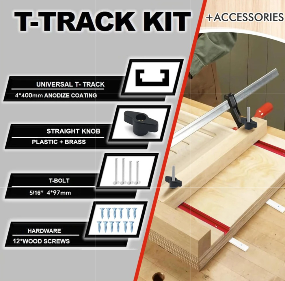 19 #   Zestaw szyn T-Track do  – Tablet Accessories Set recenzja i cena
