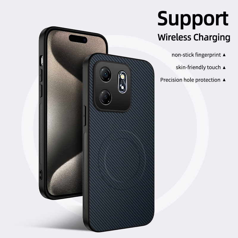 Twarde etui PC+Carbon Fiber Te – Xiaomi Redmi Note 14 recenzja i cena